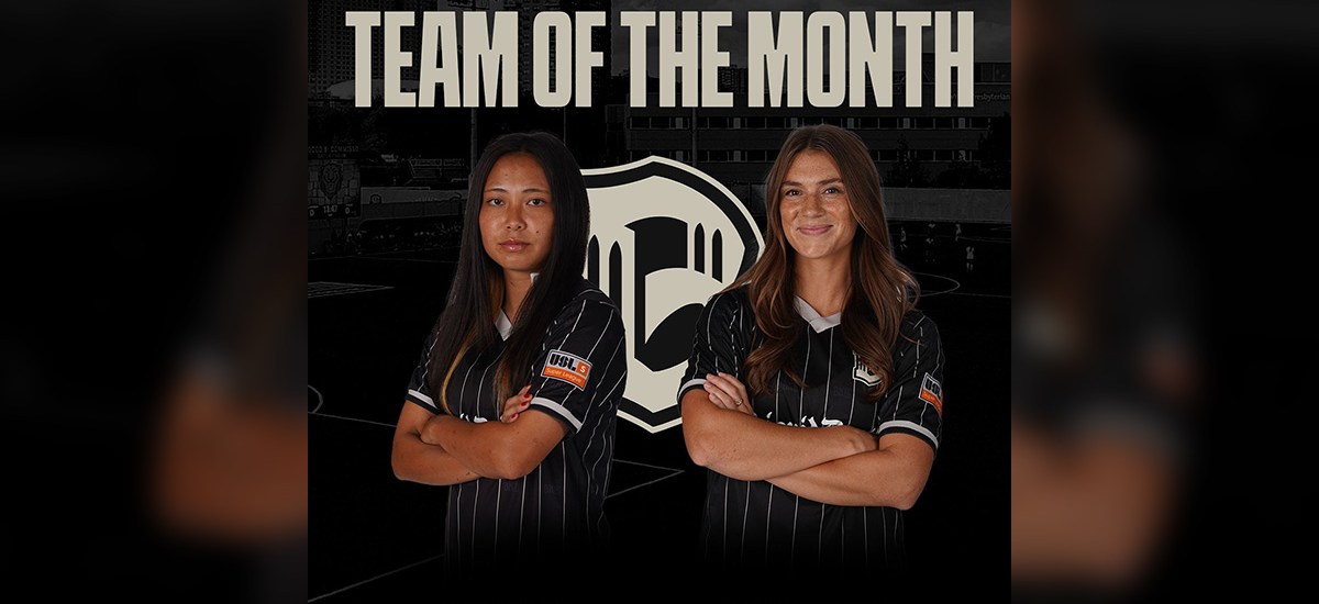 Sam Kroeger and Mackenzie Pluck were named to the USL Super League’s Team of the Month for October