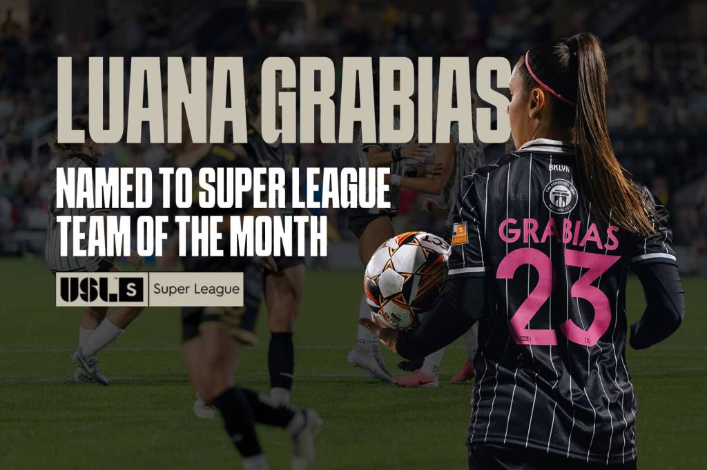 Luana Grabias named to USL Team of the Month for November