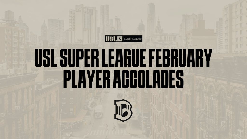 USL Super League February Player Accolades
