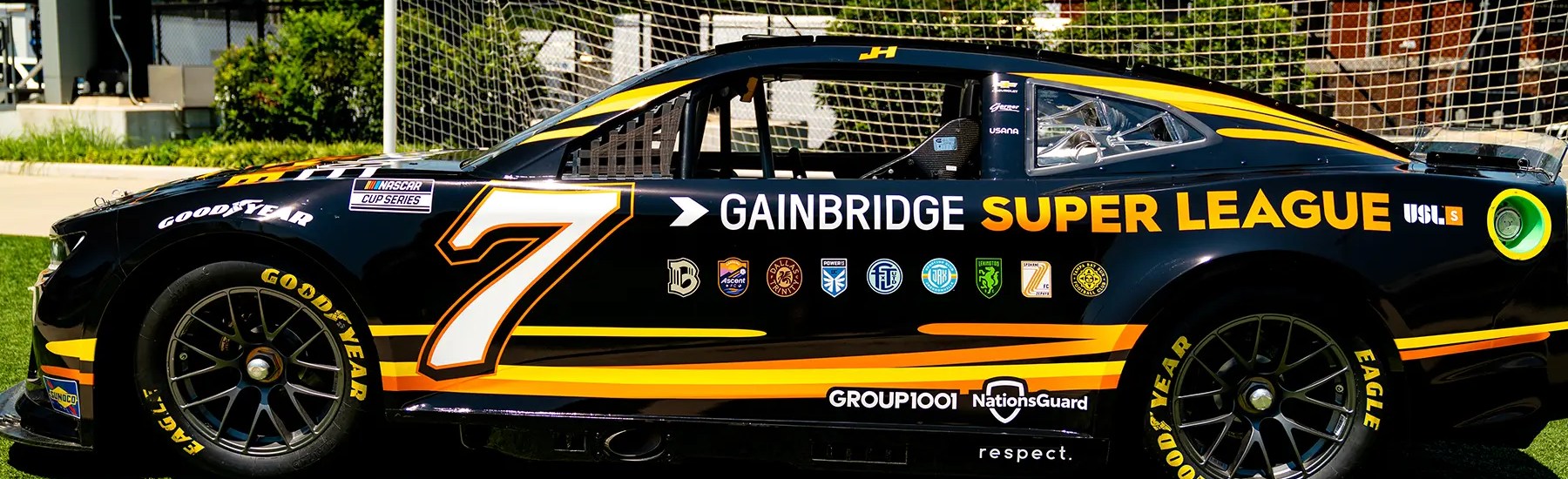 Gainbridge sponsors Justin Haley's #7 car