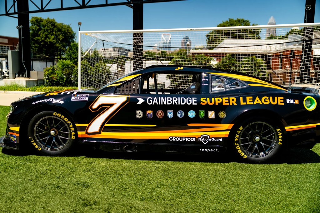 Gainbridge sponsors Justin Haley's #7 car