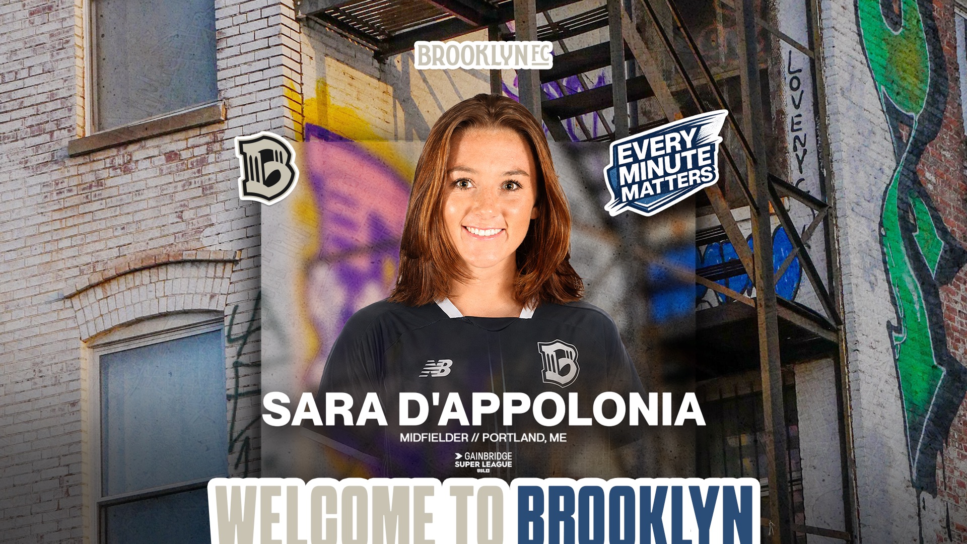 Brooklyn FC Add Globally Experienced Midfielder Sara D’Appolonia