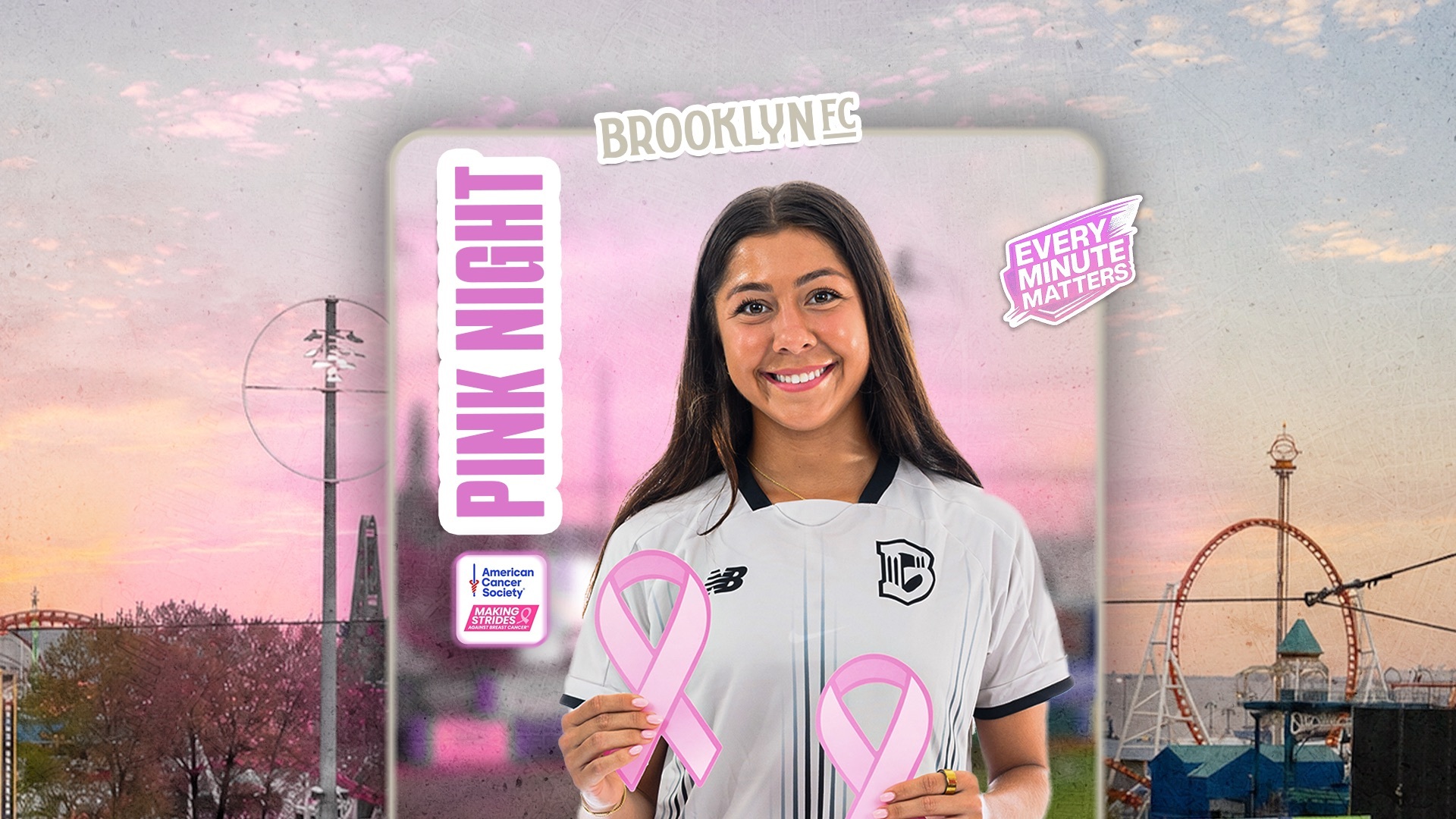 Brooklyn FC Women Host “Got Pink?” Match on October 10 to Honor Breast Cancer Awareness Month